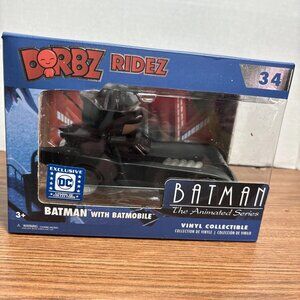 Funko Dorbz Ridez #34 – Batman w/ Batmobile Animated Series – Legion of Collecto